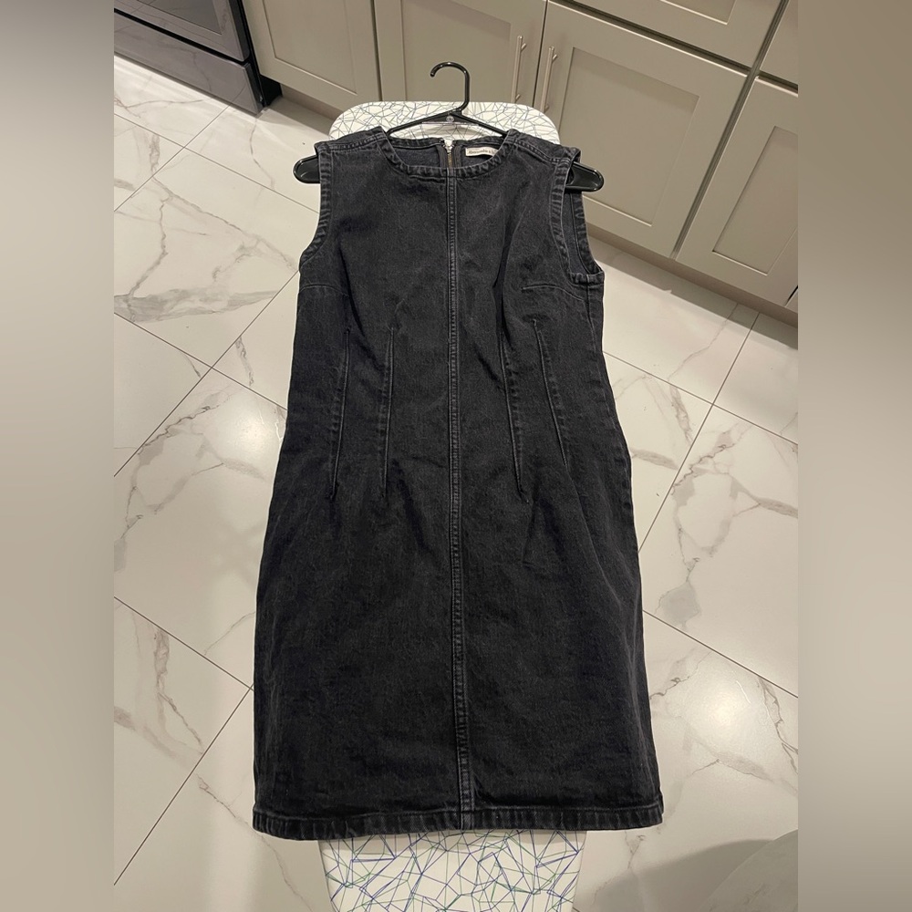 Abercrombie & Fitch Charcoal/Black Denim Dress
